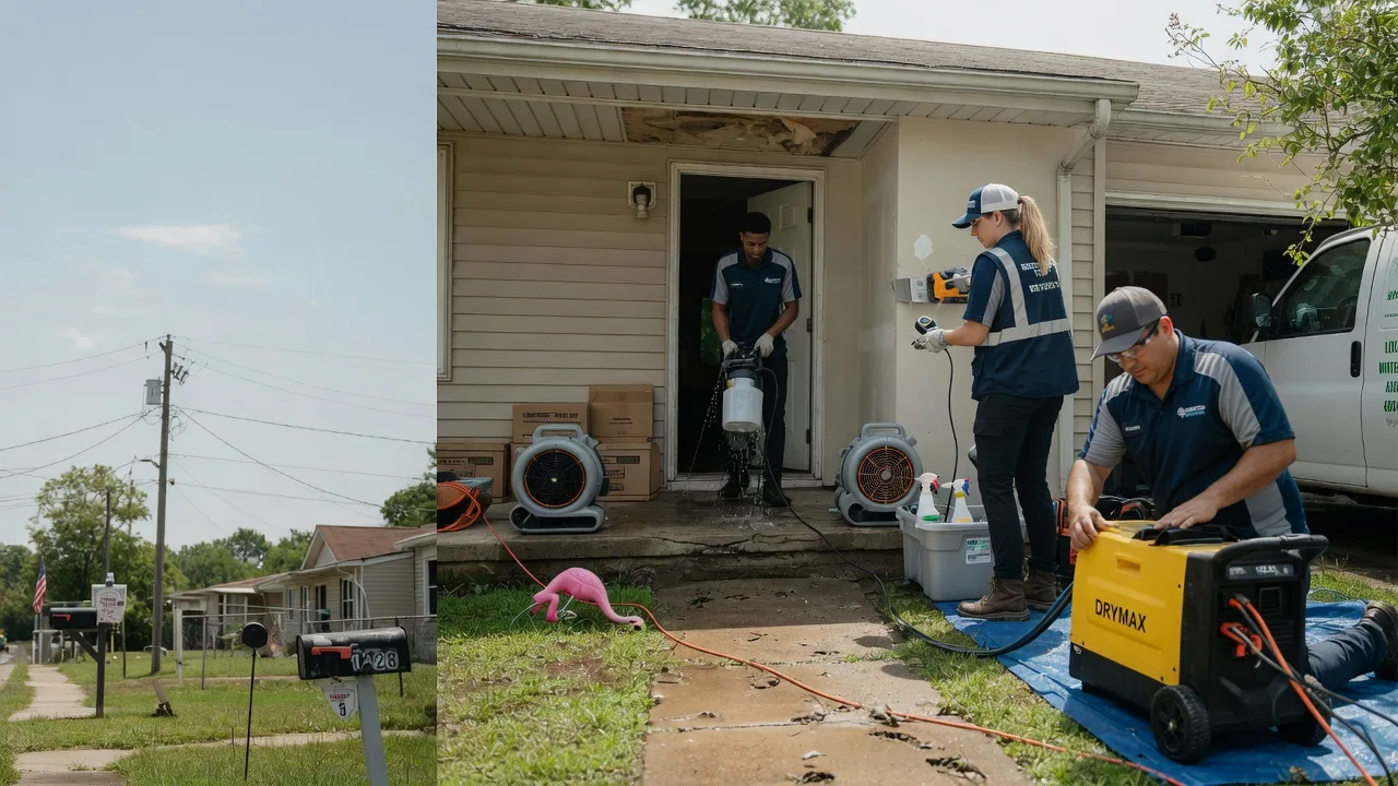Storm Damage Water Removal in Kaw City, OK near me